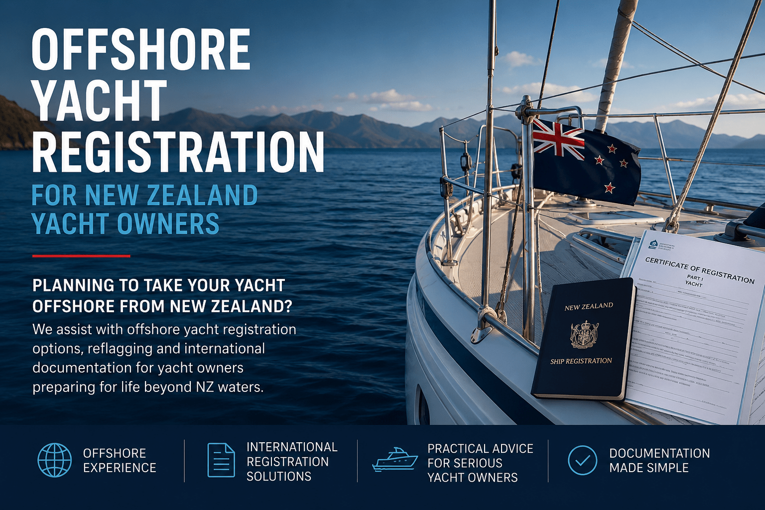 off shore yacht registration IVC New Zealand